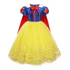 Children Costume Girl Dress Halloween Princess Cosplay Party Rapunzal Anna Elsa Birthday Clothes