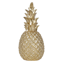 Gold Pineapple Resin Window Display Decor