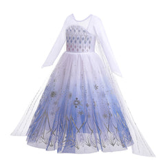 Children Costume Girl Dress Halloween Princess Cosplay Party Rapunzal Anna Elsa Birthday Clothes