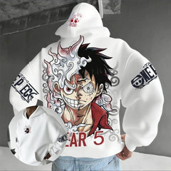 One Piece Luffy Anime Hoodie man women Pullover Sweatshirt Streetwear Casual Autumn spring Cosplay Long Sleeve Tops